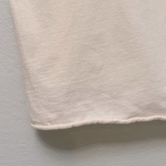 San Franpsycho "Free to Wander" Tee, Cream Sz L - Picture 4 of 5